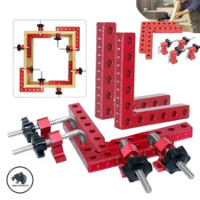 Aluminum Alloy Corner Clamps 140mm for Woodworking Right Angle DIY Projects