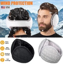 Sports Winter Ear Muffs Ear warmers Fur Earwarmer Super Warm Men Women Gift USA