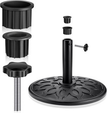 3 Pcs Patio Umbrella Base Hole Ring Cover and Cap Umbrella Stand Replacement ...