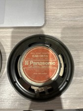 Panasonic EAB-061N Pair Of Car Speakers Vintage/Classic Car Audio