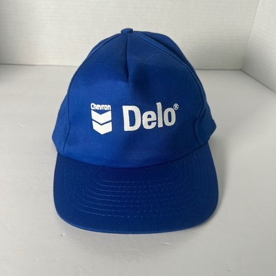 Chevron Delo Blue Snapback Cap Trucker Hat