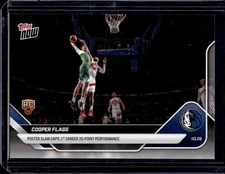 2025-26 Topps Now NBA #28 Cooper Flagg Base Card (Quantity) RC Rookie