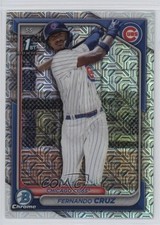 2024 Bowman Chrome Prospects Mega Box Mojo Refractor Fernando Cruz #BCP-197 1t7g