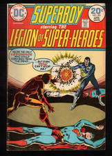 Superboy Legion of Super-Heroes 201 Wildfire Returns Fine 1974 DC Comics