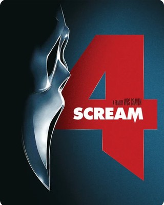 SCREAM 4 STEELBOOK 4K ULTRA HD + BLU-RAY + DIGITAL NEW! SEALED!