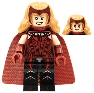 Lego The Scarlet Witch, Marvel Studios, Series 1 Minifigure Only withou-colmar01