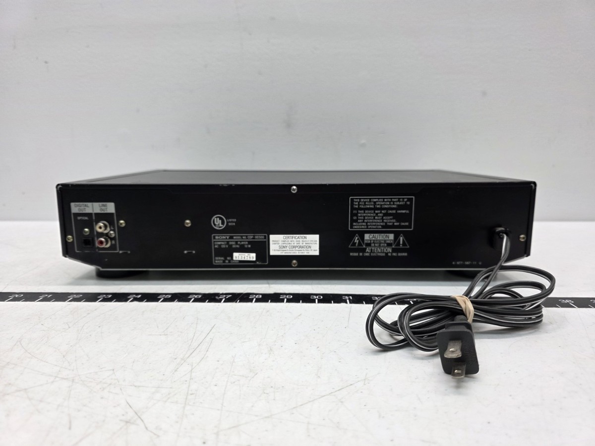Sony CDP-XE500 CD Player for sale online | eBay