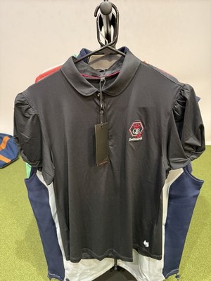 WOMEN'S Bettinardi GREYSON GOLF POLO / NWT / MEDIUM queen bee 