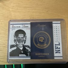 2012 Panini Prestige - NFL Football Passport Russell Wilson #31 (RC) Seahawks