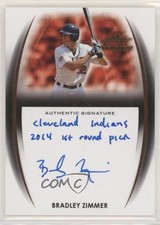2014 Leaf Trinity Bronze Bradley Zimmer #A-BZ1 Auto 3c7