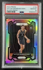 VICTOR WEMBANYAMA PSA 10 2023-24 PANINI PRIZM #136 ROOKIE SILVER RC SPURS 379