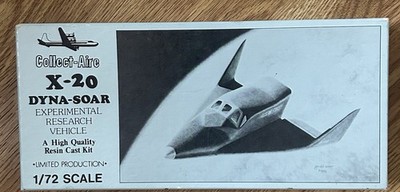 Collect Aire 1:72   X-20 DYNA SOAR Airplane Model Kit,  Unassembled in Box