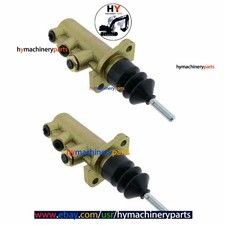 2X Master Brake Cylinder 182445A1 For Case 580SL 580K 570LXT Series 2 580SK 580M
