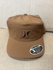 Hurley M Levels Snapback Hat Cap Men Brown