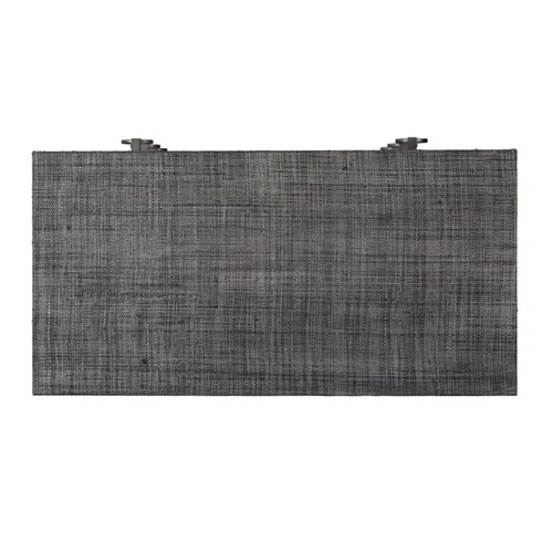 Butler Specialty Company Bar Harbor 5 Drawer Raffia Dresser - Charcoal Gray - Picture 7 of 10