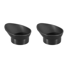2pcs, Microscope Eyepiece Eye Cups 29-33 mm Rubber Eyepiece Cover Black