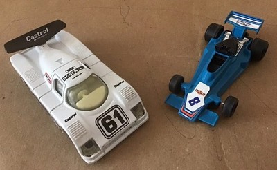 Matchbox Group C Racer Sauber Castrol #61 With Martini McLaren M26 #8