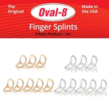 3-Point Products Oval-8 Multi-Size Pack of 3 Sizes 6, 7, 8 3 Piece Assortment 