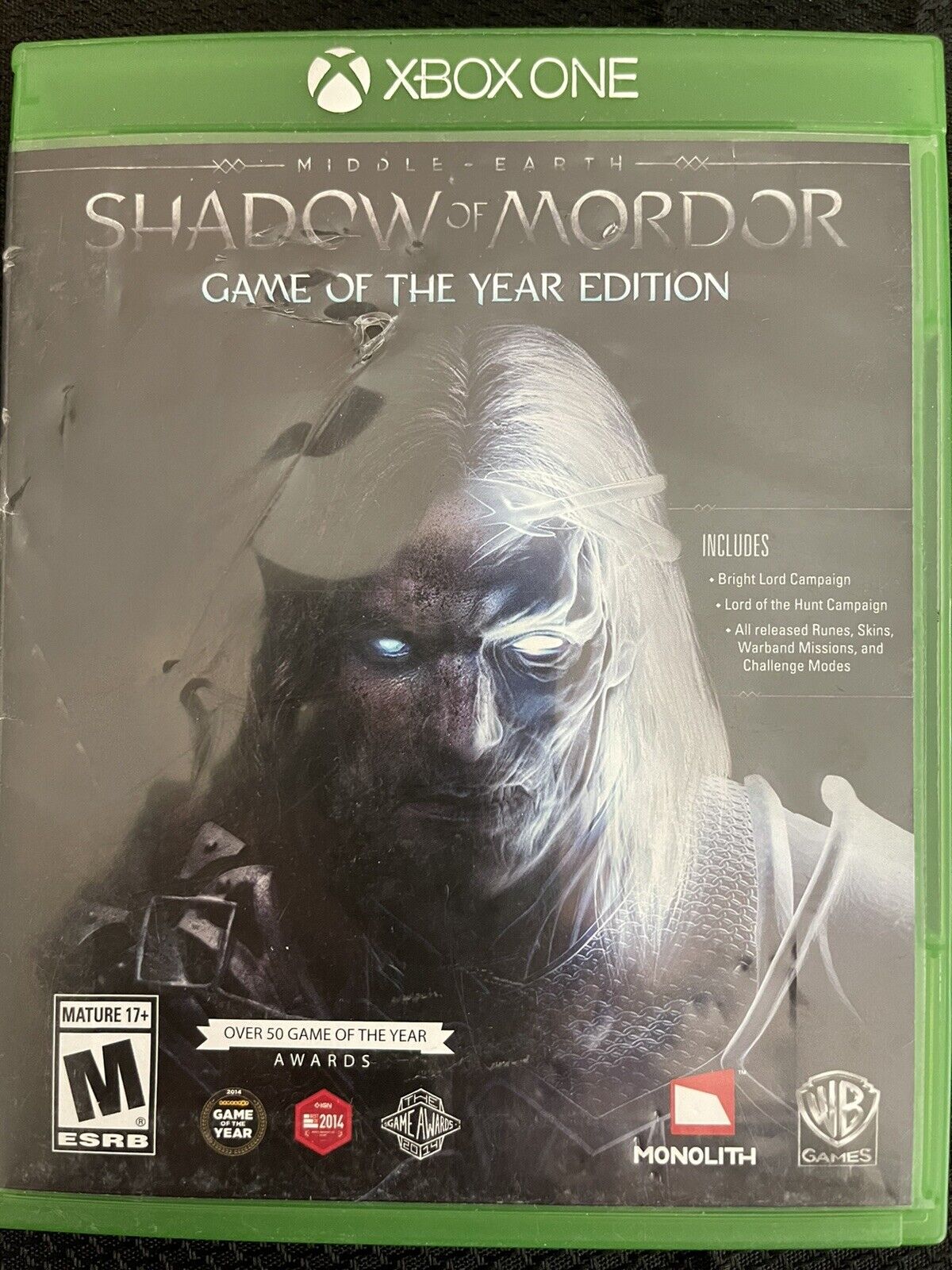 Middle-earth: Shadow of Mordor Game of the Year Edition - Xbox One, Xbox  One