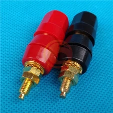 2pcs new  5-WAY Speaker Cable TERMINAL BINDING POST