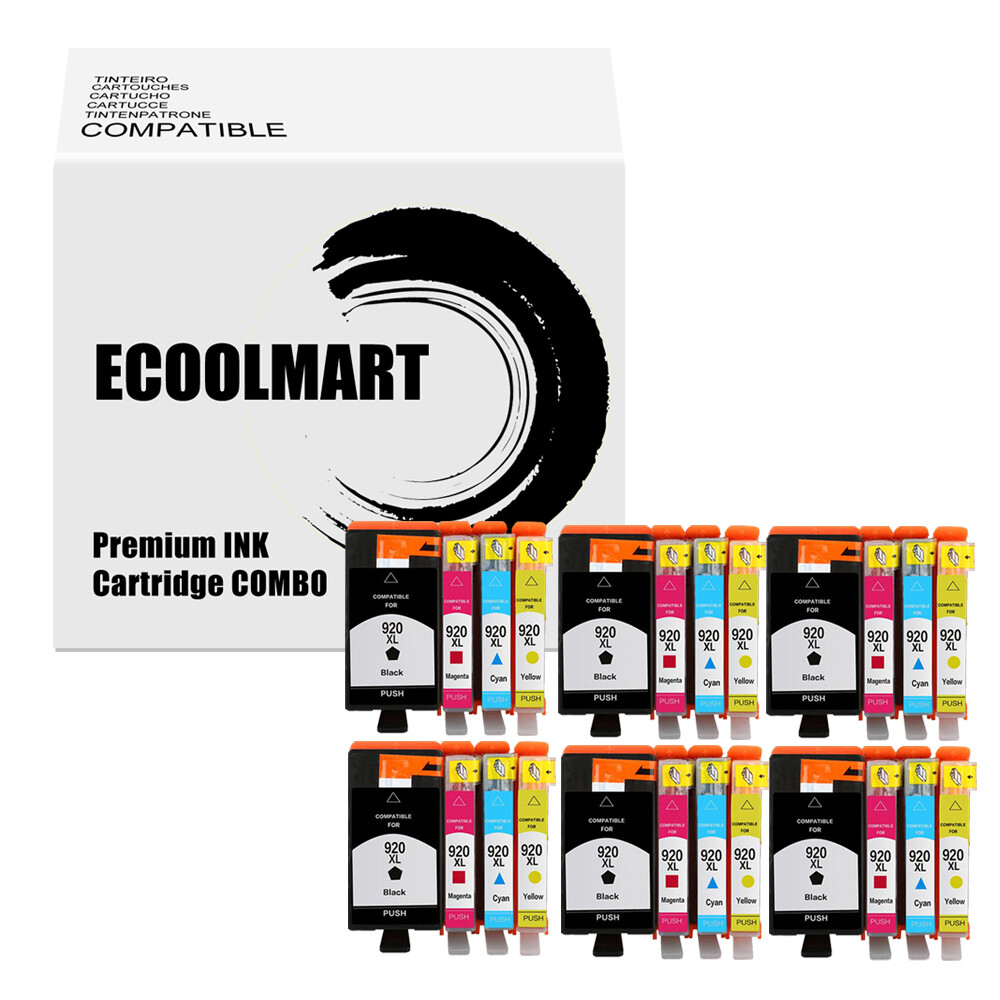 24PK Ink replace for HP 920XL Officejet E609n E709n E710a 7000 7500A
