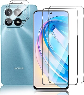 2x [Schutzglas + Kamera] für Honor X8a Panzerfolie Display Schutz 9H Hartglas