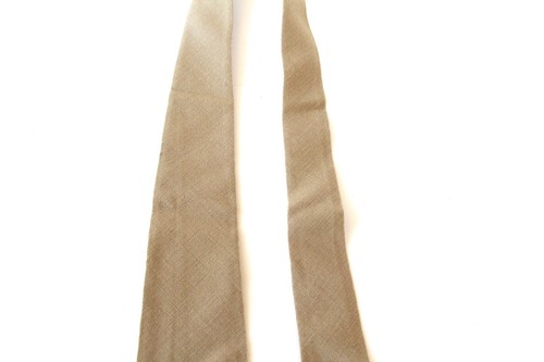 WW2 US Army Military Uniform Dress Khaki Neck Tie (#2) - Picture 4 of 8