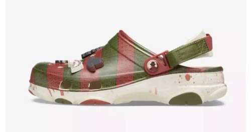 Crocs All Terrain Clog Men's A Nightmare on Elm Street Freddy Krueger NEW - Picture 7 of 8