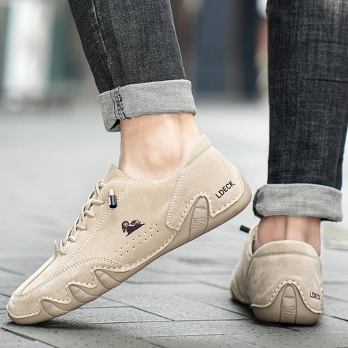 Man's Casual Shoes Outdoor Sneakers Fashion Loafers Comfortable Walking Shoes - Picture 4 of 20