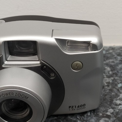 Polaroid 35mm Power Zoom PZ1400 Camera Function Tested NOT Film Tested - Picture 6 of 22