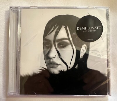 DEMI LOVATO REVAMPED CD w/ EXCLUSIVE SIGNED ART CARD Auto New (Cracked Case)