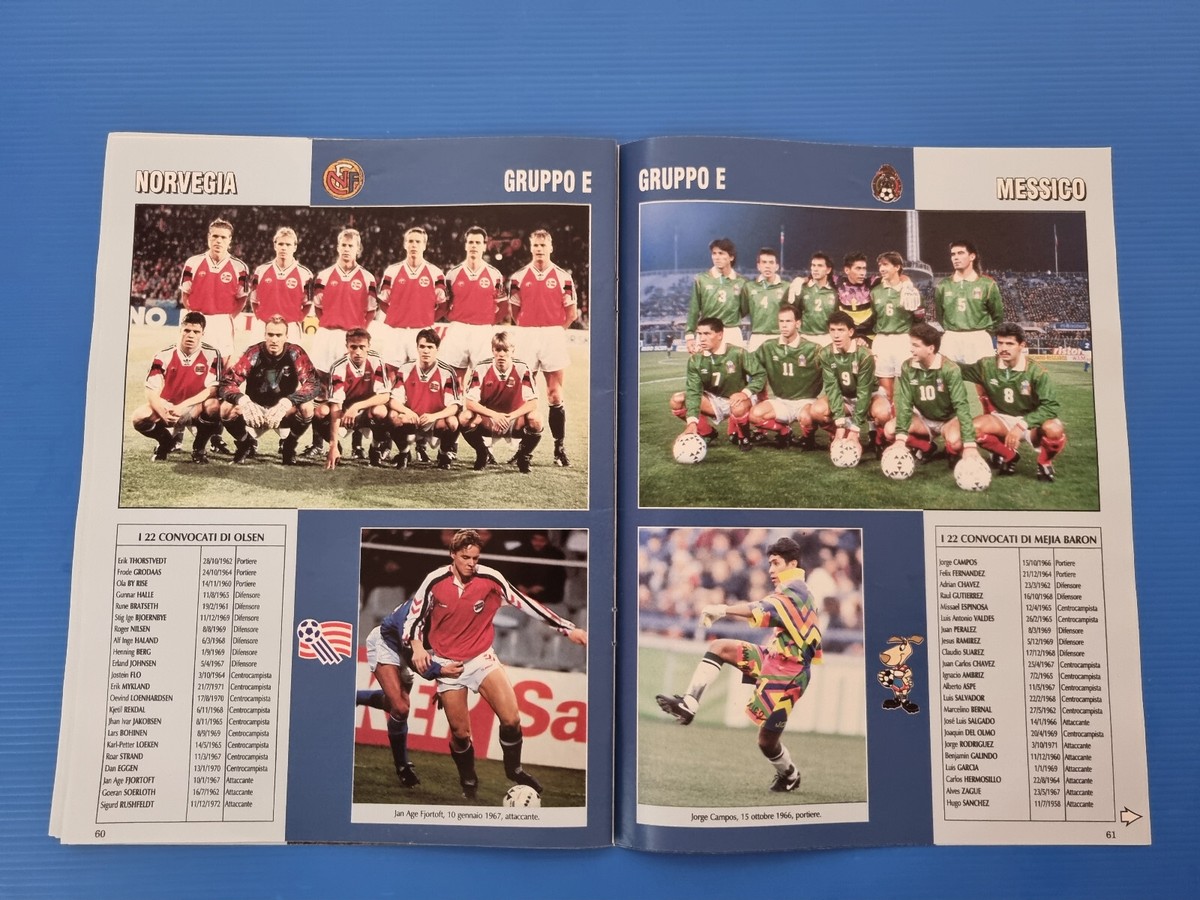 USA 94 Guide To The World Championships 1994 World Cup Italy