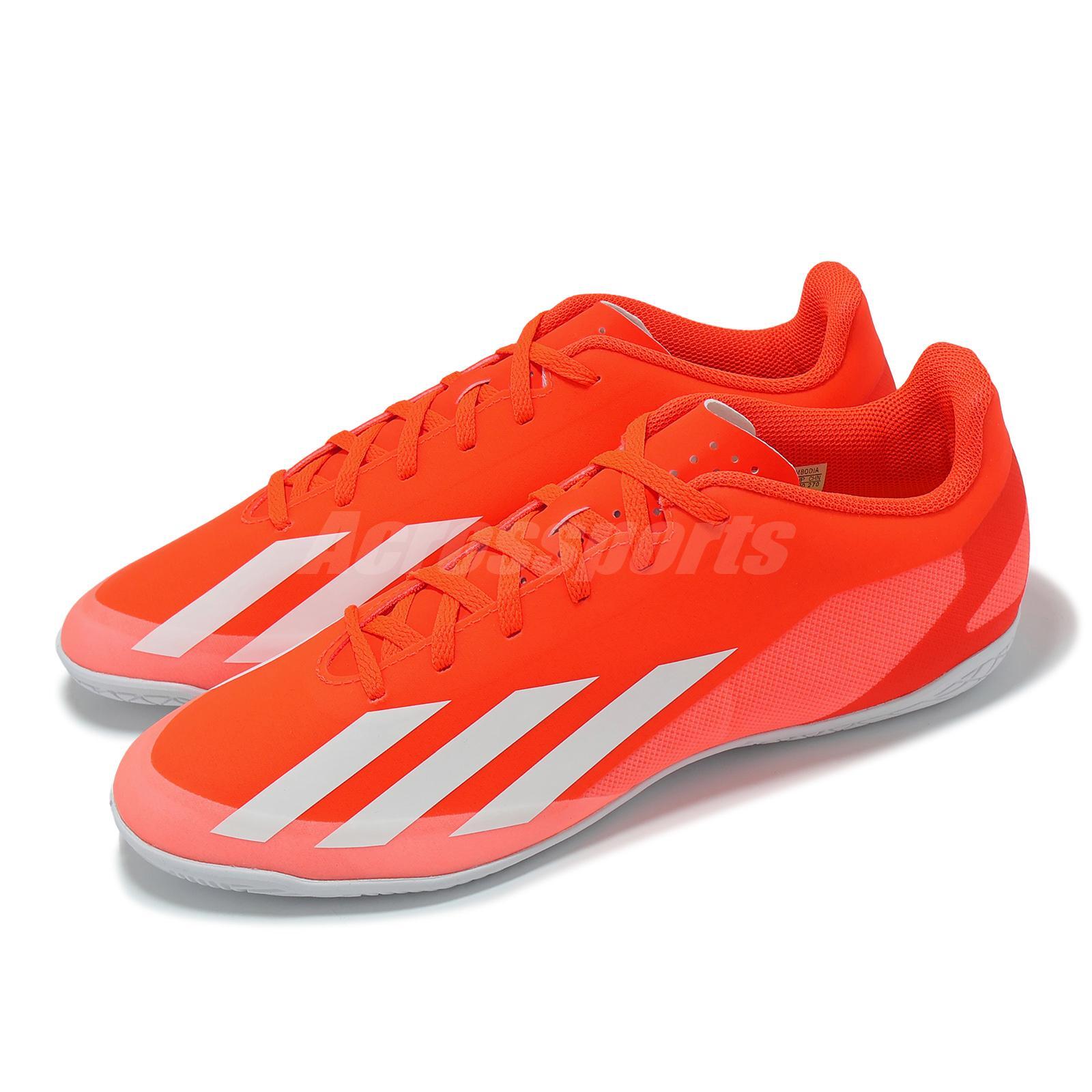 кроссовки для мини-футбола adidas X Crazyfast Club В солнечно-красном И солнечно-желтом цветах IF0721