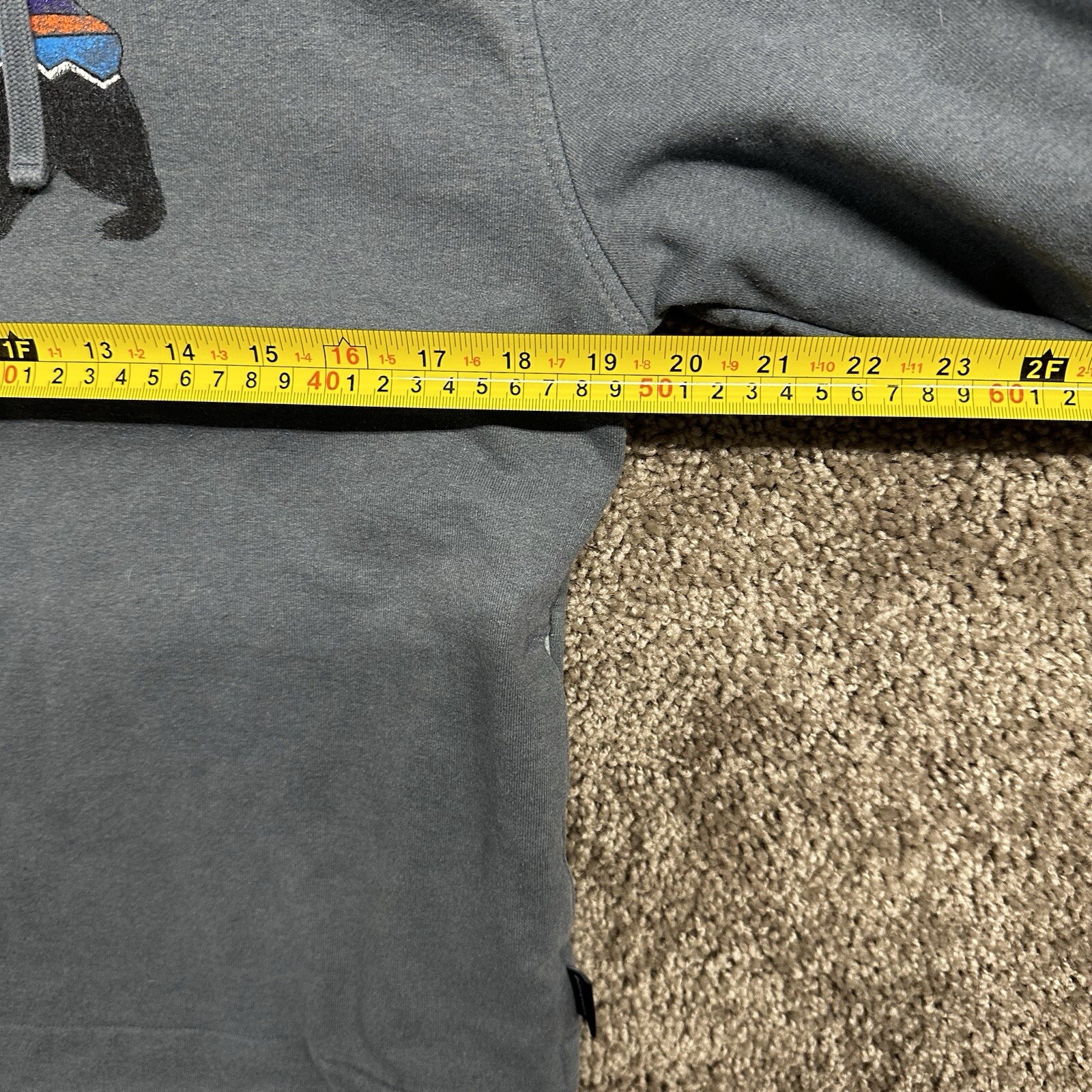 Patagonia Womens Fitz Roy Bear Uprisal Pocket Hooded Sweatshirt Size Medium  thumbnail 10