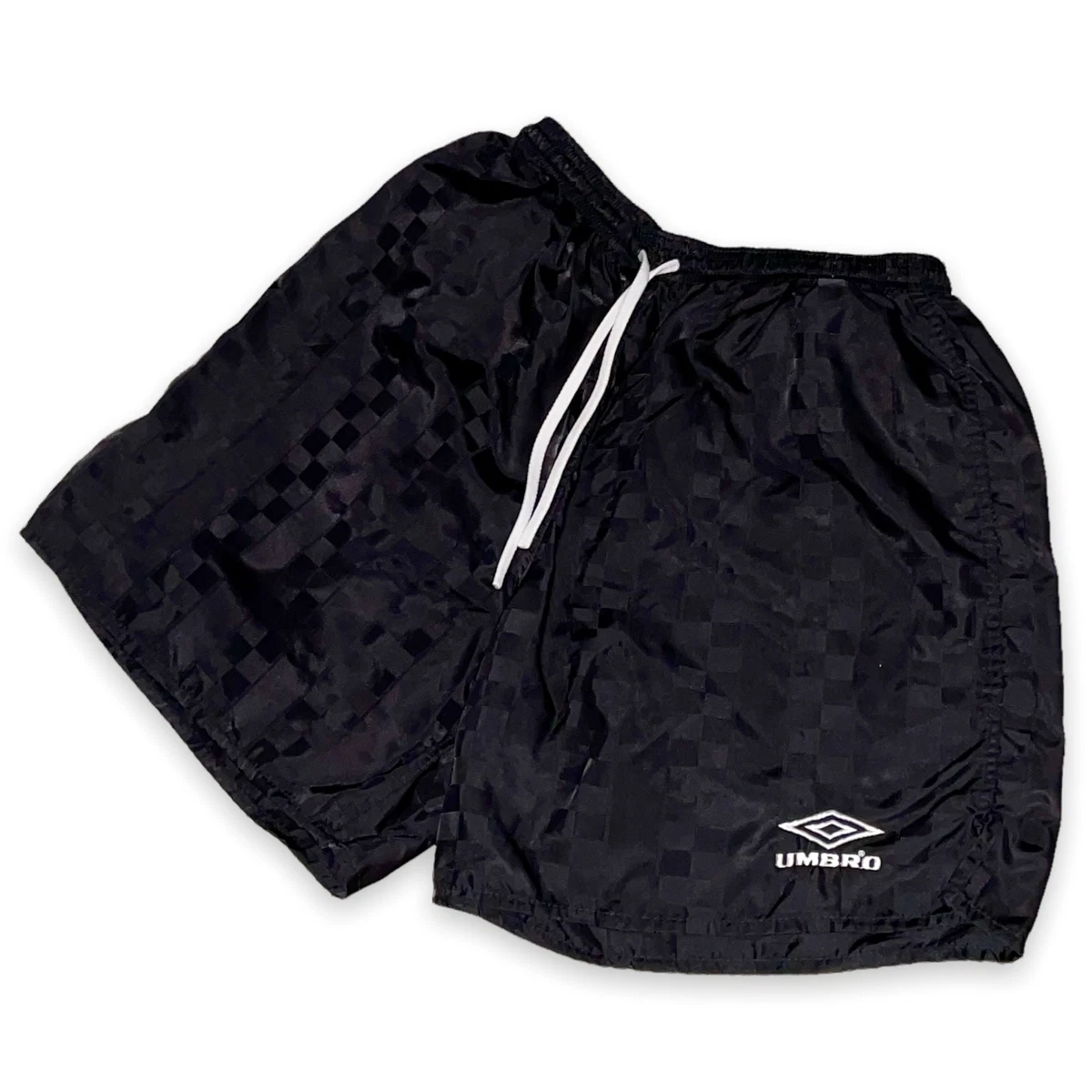 Black umbro shorts hotsell