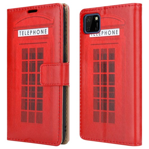 For Honor 9s Case, Slim Magnetic Flip Leather Wallet Shockproof Phone Case Cover - Picture 17 of 17