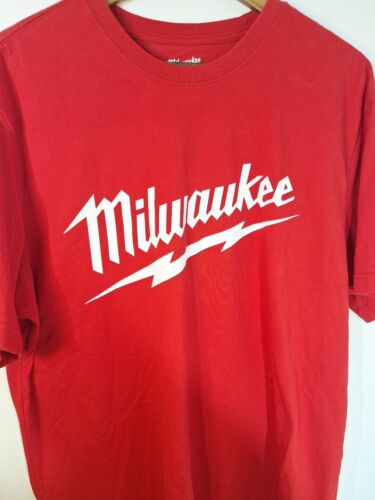 Milwaukee Tools T-Shirt XL Red Gildan - Picture 9 of 9