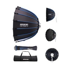 Amaran Light Dome 90, 3ft 90cm Large Circular Bowens Mount Softbox w/Quick-R...