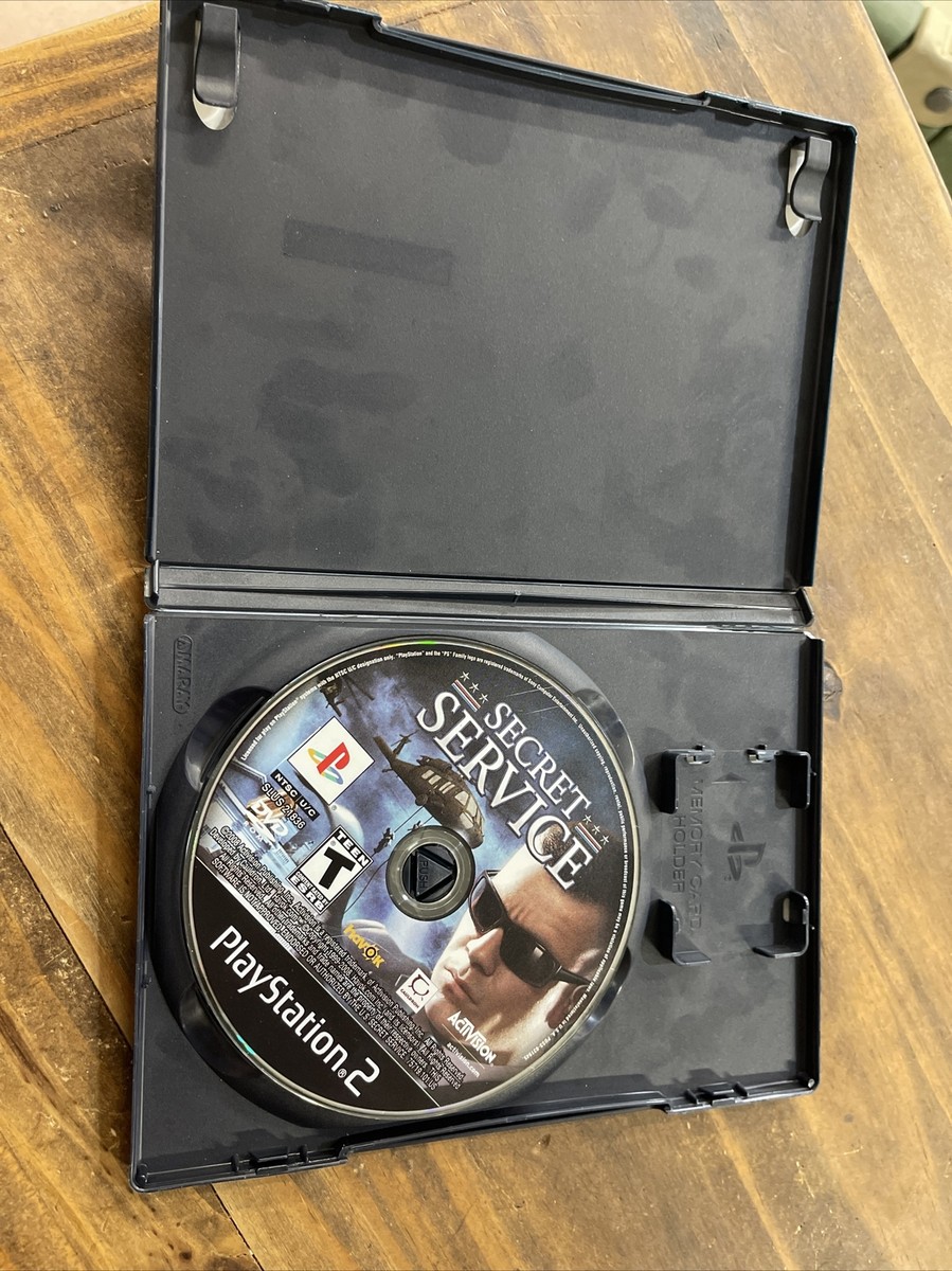 SECRET SERVICE PS2 Playstation 2- Tested And Working No Manual