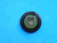 fiche vintage chip tipo casino 50 numerata coins old plastica senza nome