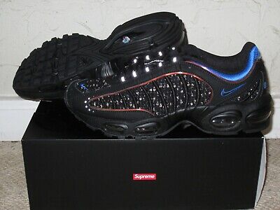 Supreme x Nike Air Max Tailwind IV 4 Black Cobalt Men's Size Supreme x Nike Air Max Tailwind IV 4 Black Cobalt Men's Size