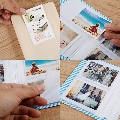 Mini álbum de fotos Fujifilm Instax 64 bolsillos - azul - Imagen 4 de 10