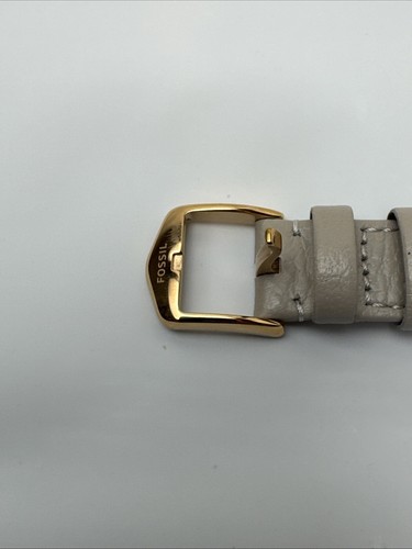 FOSSIL Women's Jacqueline ES5097 Gray Leather Strap Gold Rose Watch EUC - Picture 18 of 21