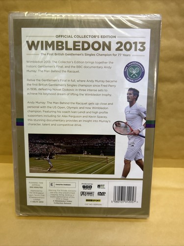 Wimbledon: Official 2013 Collector's Edition (Includes Men's Final 3 Discs New - Picture 2 of 2