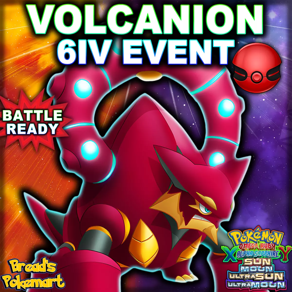 Pokébom: Volcanion