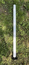 POOL POLE Above Ground Vertical Leg Pole With Base For Summer Waves Intex *READ*
