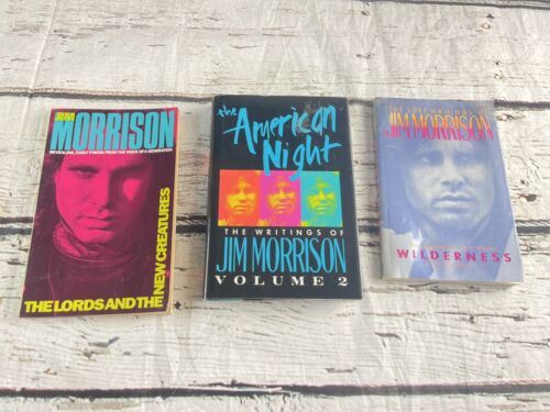 The Lost Writings Of Jim Morrison Book Lot 1st Ed