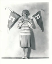 NORMA SHEARER 1920s College FASHION MGM Studio Silent Film Portrait Photo