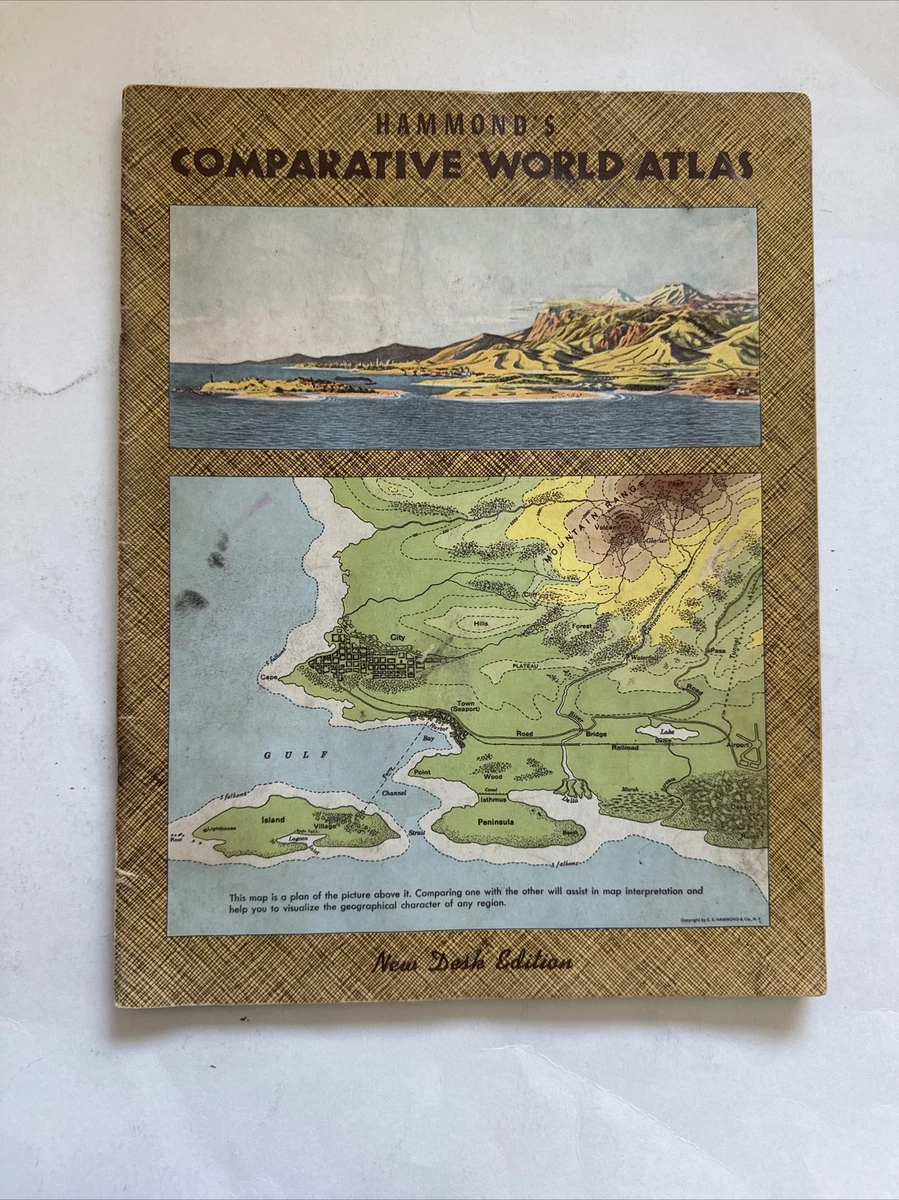 Antique World Atlas 1950-1959 for sale | eBay
