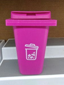 barbie trash can